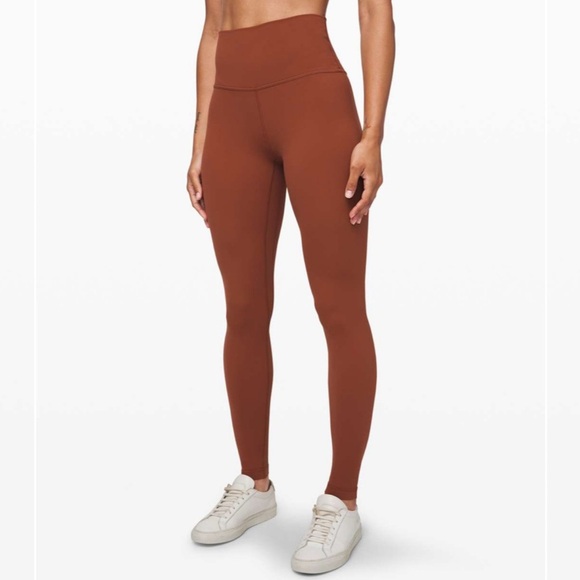 Lululemon Align High Rise Pant Leggings Rustic Clay Size 8 - Picture 2 of 12